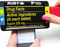 The RUBY magnifying prescription details