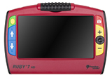 Front view of the RUBY 7 HD