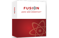 Fusion software product box