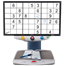 TOPAZ EZ magnifying a Sudoku game. Clicking the thumbnail shows the larger image.