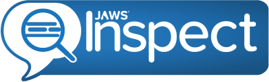 JAWS Inspect logo