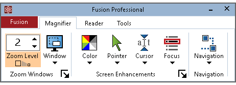 Fusion user interface