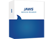 JAWS screen reader product box